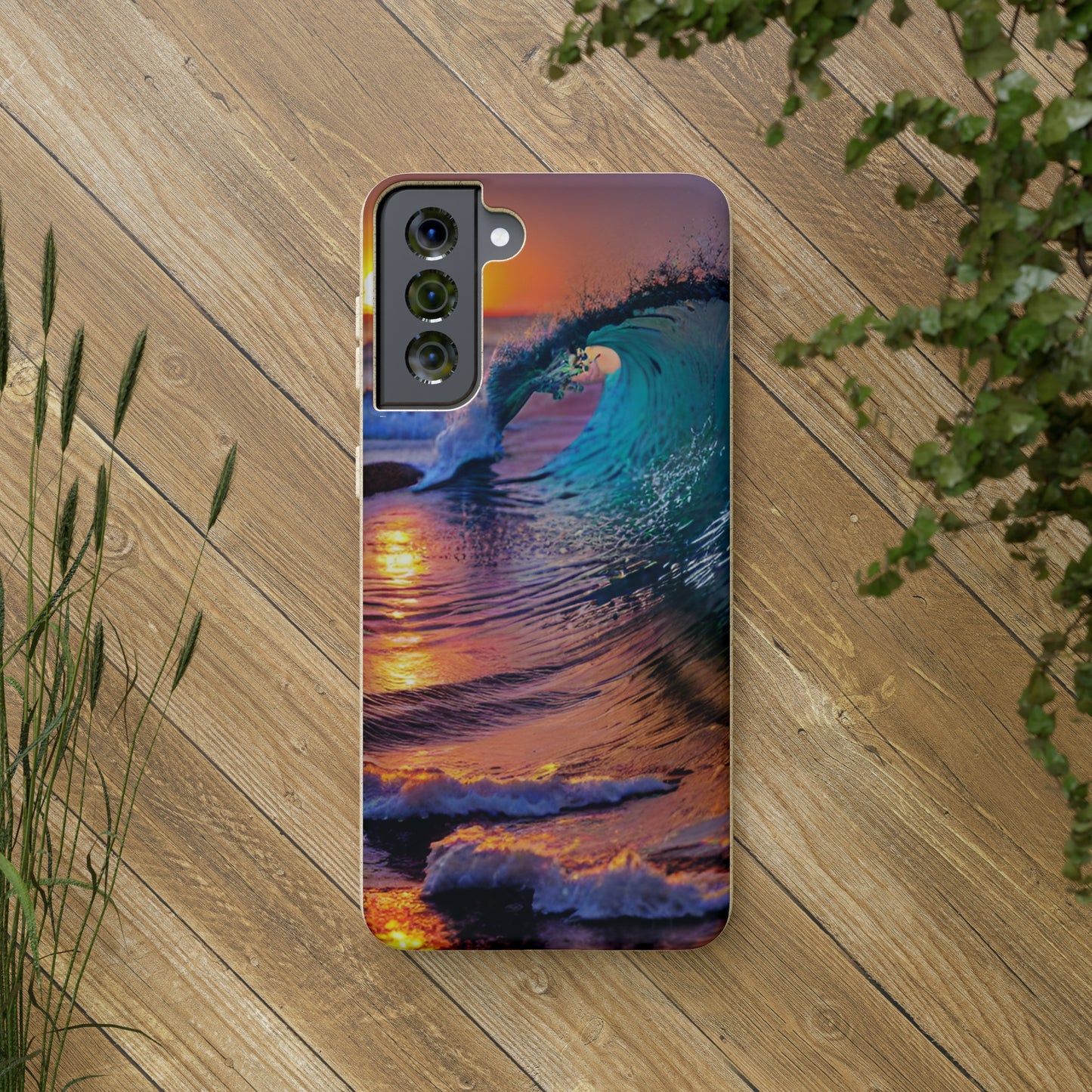 Ocean Waves 3 Biodegradable Phone Case