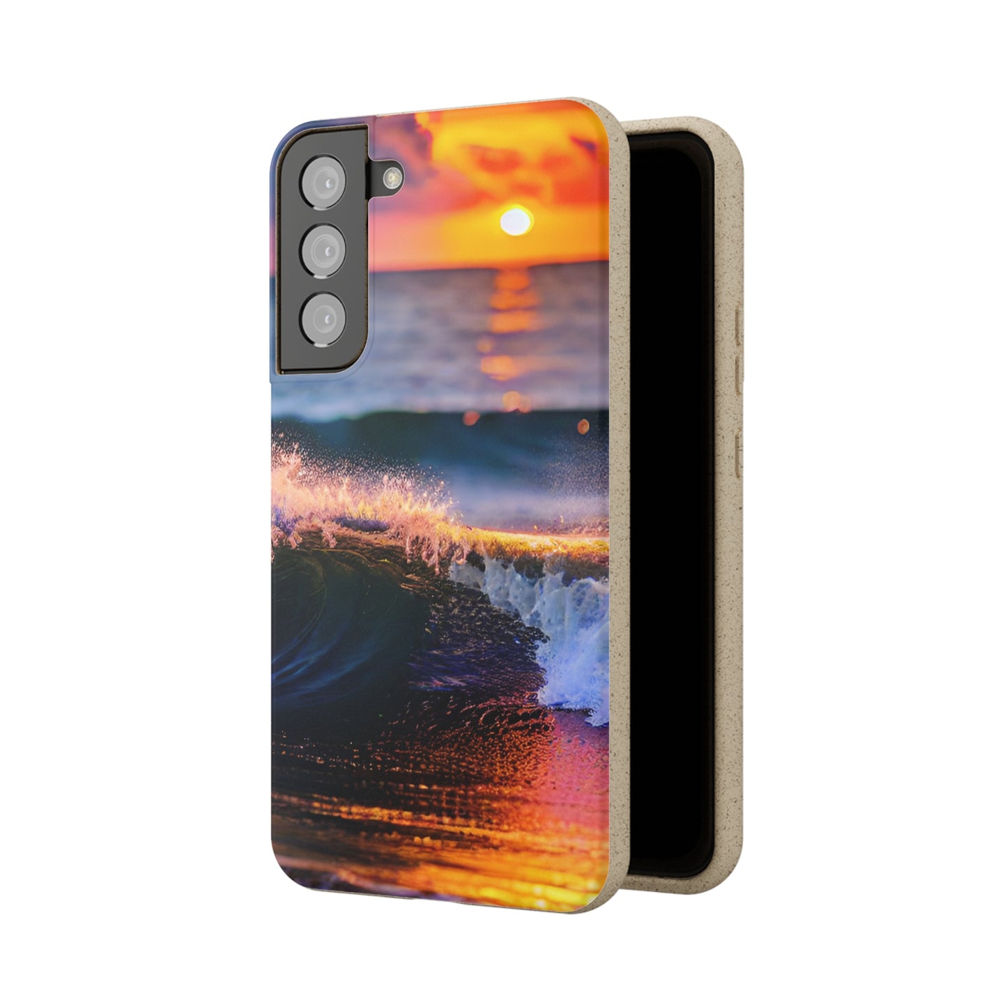 Ocean Waves 4 Biodegradable Phone Case