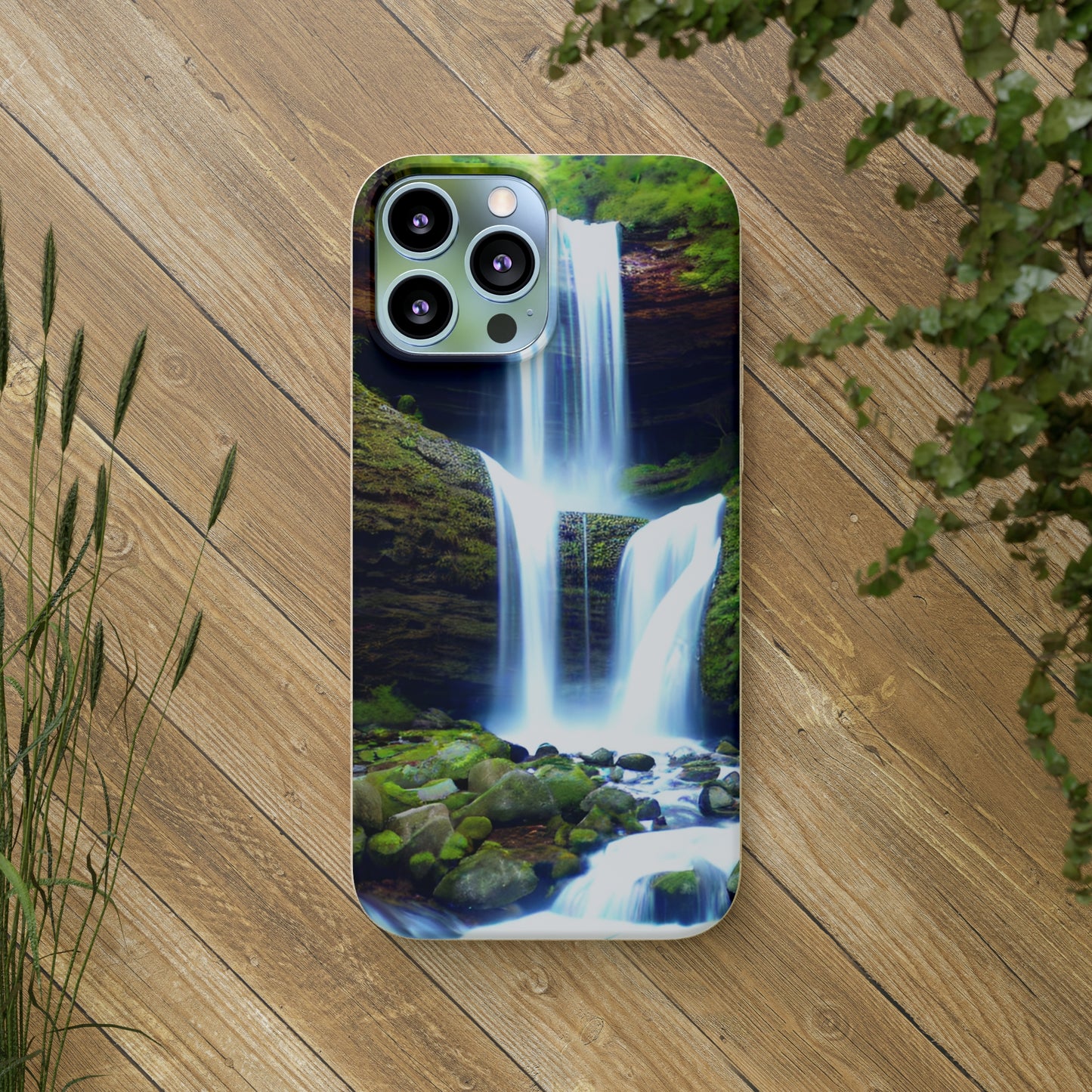 Waterfall 2 Biodegradable Phone Case