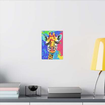 Canvas Wall Art - Giraffe