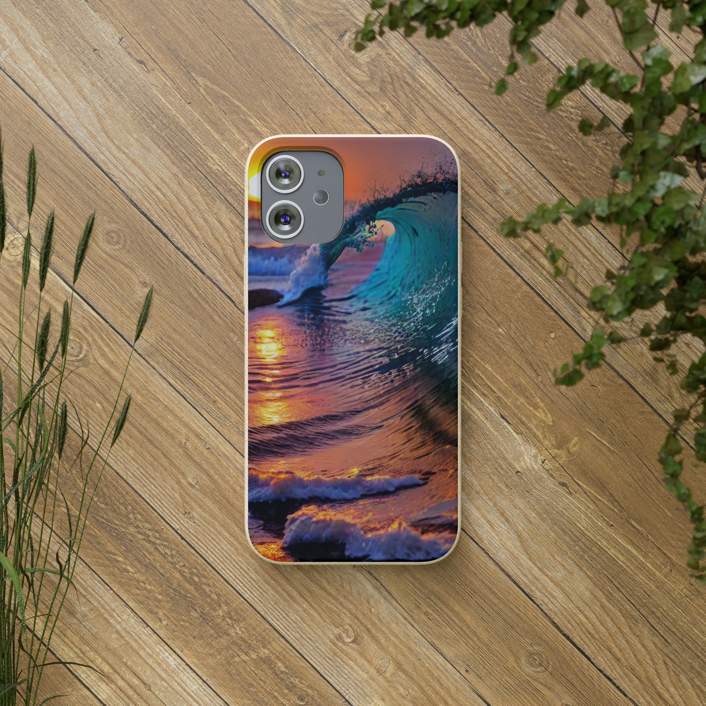 Ocean Waves 3 Biodegradable Phone Case