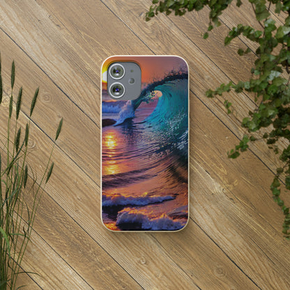 Ocean Waves 3 Biodegradable Phone Case