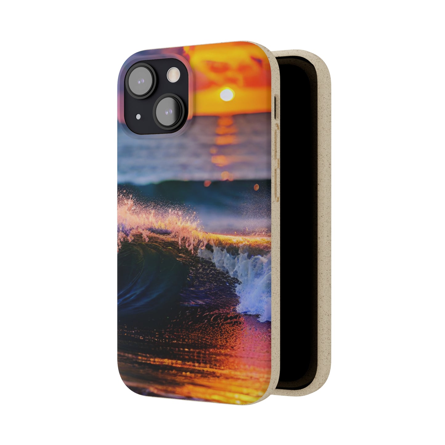 Ocean Waves 4 Biodegradable Phone Case