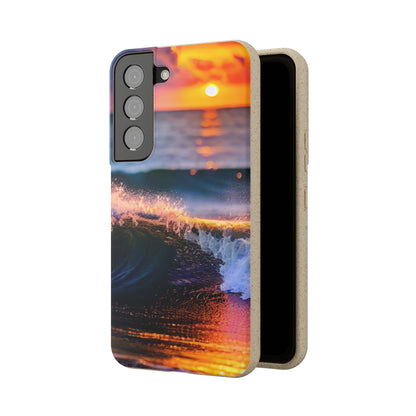 Ocean Waves 4 Biodegradable Phone Case