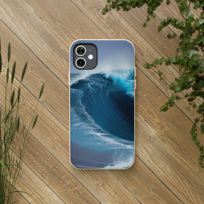 Ocean Wave Biodegradable Phone Case