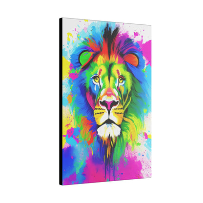 Canvas Wall Art - Lion Portrait