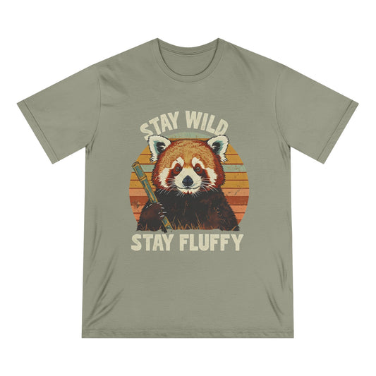 Stay Wild, Stay Fluffy Organic Staple T-shirt