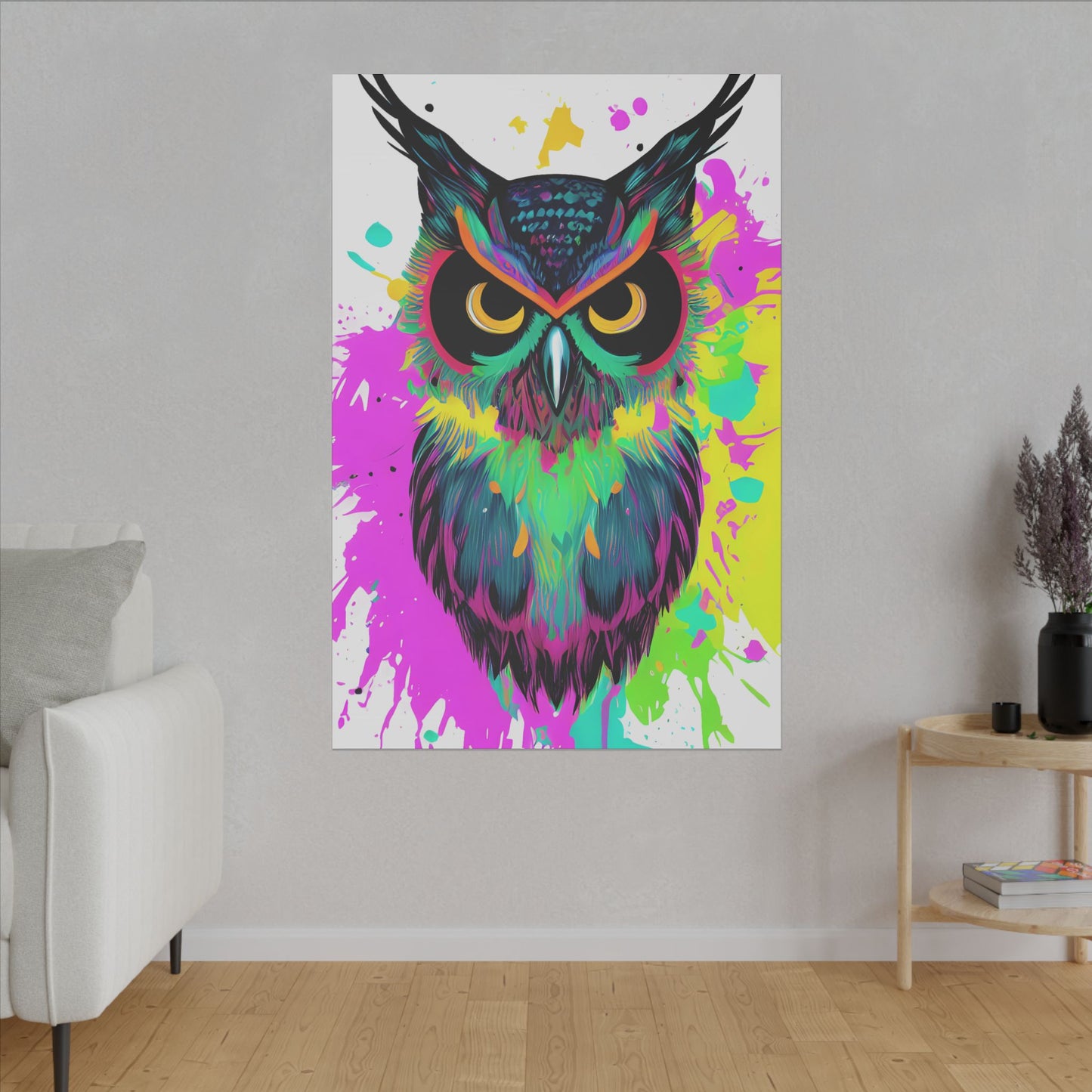 Canvas Wall Art - Owl