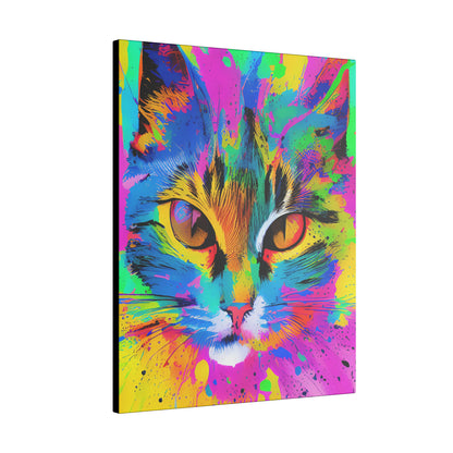 Canvas Wall Art - Cat Portrait