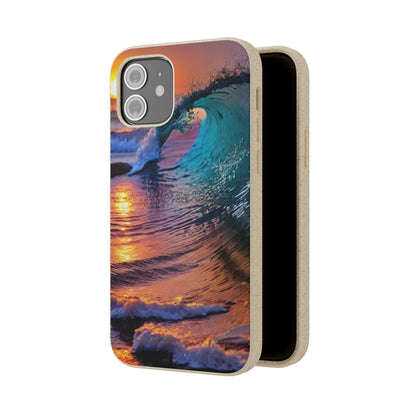 Ocean Waves 3 Biodegradable Phone Case