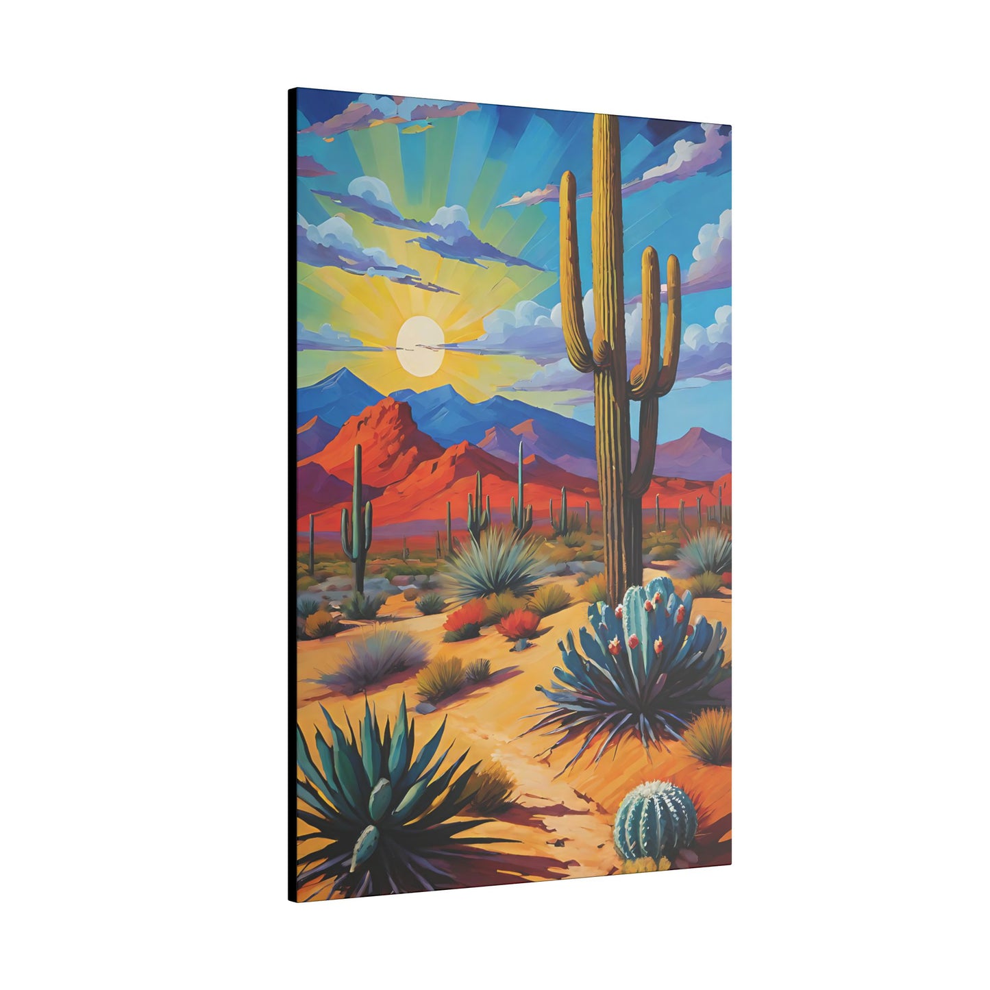 Canvas Wall Art - Desert Landscape