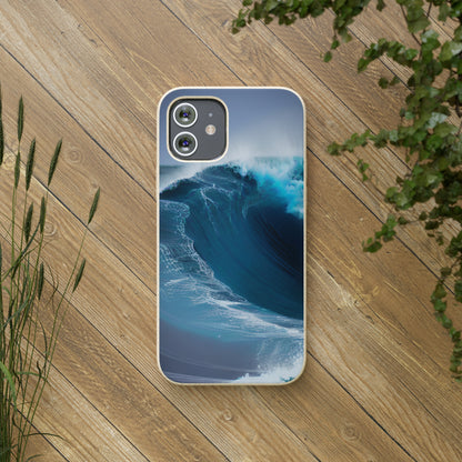 Ocean Wave Biodegradable Phone Case