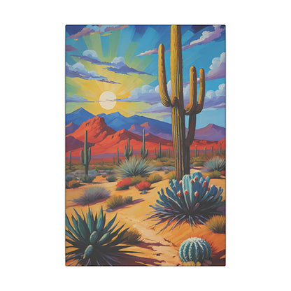 Canvas Wall Art - Desert Landscape